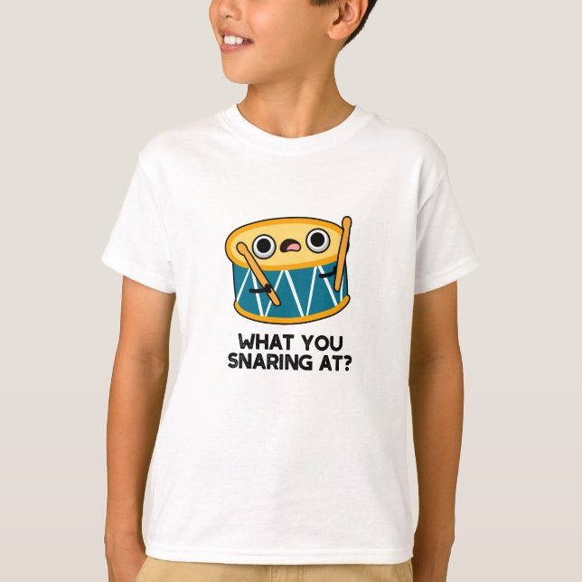 T-shirt Ce que vous chantez à Funny Drummer Drum Pun (Devant)
