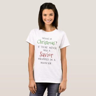 T-shirt Ce qui est Noël - racheté par l'amour