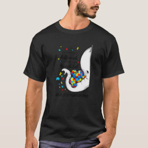 T-shirt Ce Qui Fait De L'Autisme De Grand-Mère D'Éléphant 