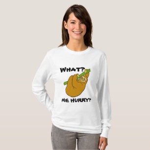 T-shirt CE QUI ? Je hâte ? Paresse