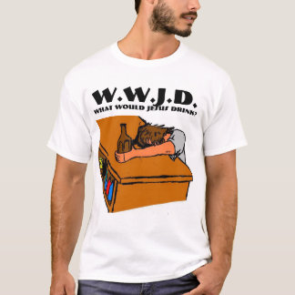 T-shirt Ce qui la boisson 2 de Jésus