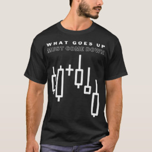 T-shirt Ce Qui Monte Doit Tomber - Drôle Marché Stock