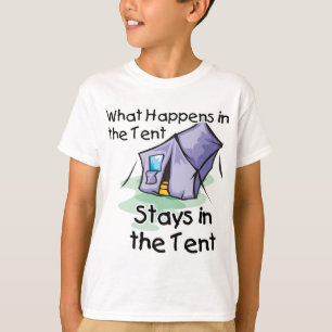 T-shirt Ce qui se passe à la tente