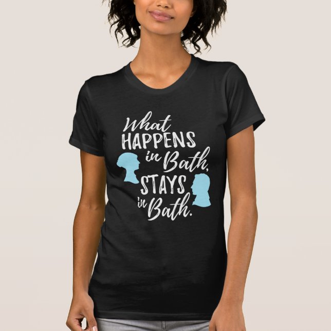 T-shirt Ce qui se passe dans le bain (Devant)