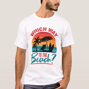 T-shirt Ce qui va à la plage mignonne Summer Beach Lover