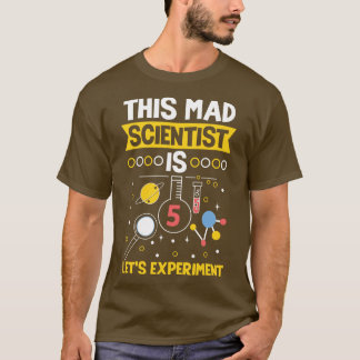 T-shirt Ce Scientifique Est 5 Lets Expérience