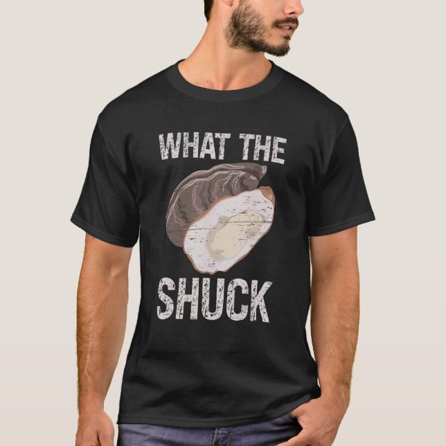 T-shirt Ce Shuck Deep Ocean Shell Fruits de mer (Devant)