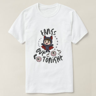 T-shirt Ce Soir - Halloween Vampire
