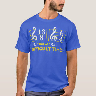 T-shirt Ce Sont Des Moments Difficiles - Music Lover 2986