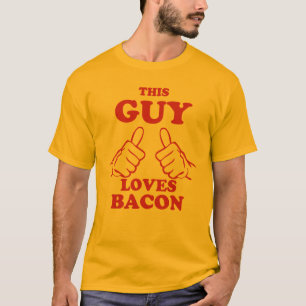T-shirt Ce type aime le lard