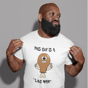 T-shirt « Ce type est un amateur de cuisses » Humour de Th
