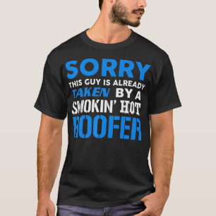 T-shirt Ce Type Pris Par Un Toit Chaud Fumé Premium