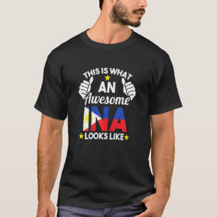 T-shirt Ceci est à quoi ressemble une Ina géniale Moth pou