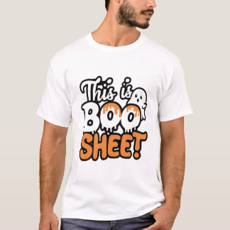 T-shirt Ceci est BOO SHEET