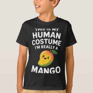 T-shirt Ceci est un costume humain drôle kawaii mignon man