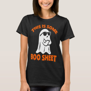 T-shirt Ceci Est Une Feuille De Boite Halloween Ghost Funn