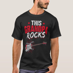 T-shirt Ceci Grand-père Déchire Joueur de Guitare Guitaris