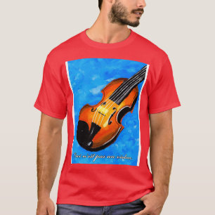 T-shirt Ceci nest pas un violon Graphic