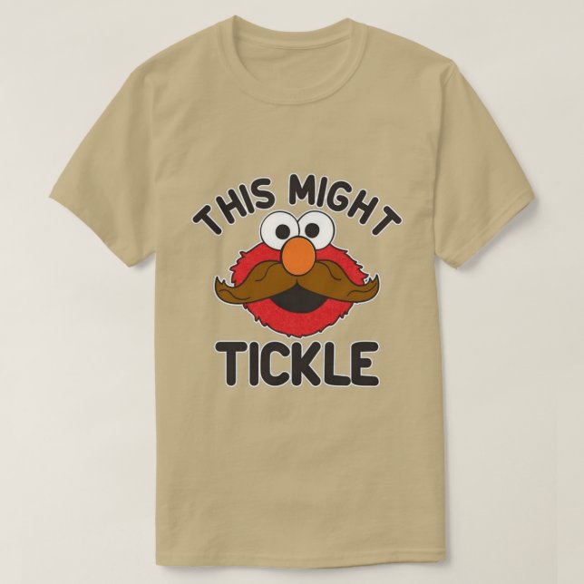 T-shirt ceci pourrait chatouiller (Design devant)