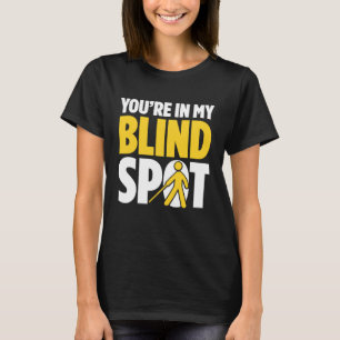 T-shirt Cécité Pour Les Aveugles Personne Aveugles Braille