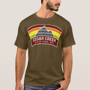 T-shirt Cedar Creek State Park West Virginia Mountains WV 