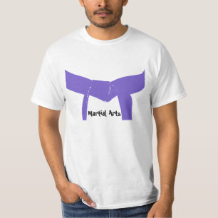 T-shirt Ceinture de pourpre d'arts martiaux