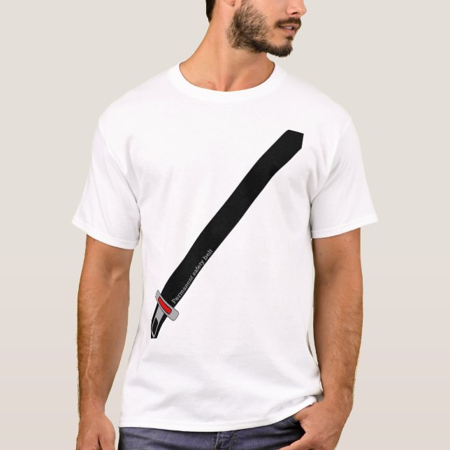T-shirt Ceinture de sécurité permanente d'OPUS (Devant)