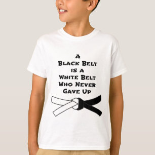 T-shirt Ceinture noire