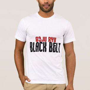 T-shirt Ceinture noire de Goju Ryu