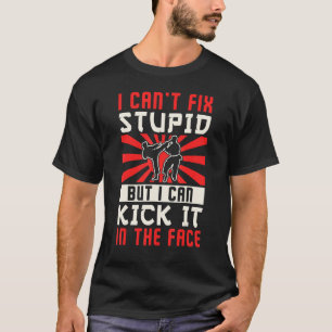 T-shirt Ceinture noire de karaté Gi uniforme Je ne peux pa