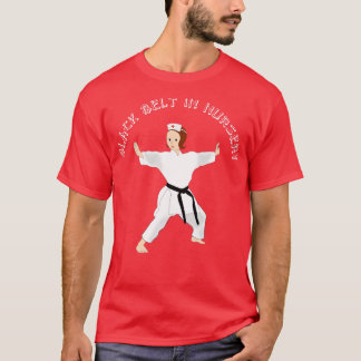 T-shirt Ceinture noire en pépinière