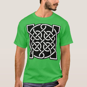 T-shirt Ceinture ornementale Celtique Conception géométriq