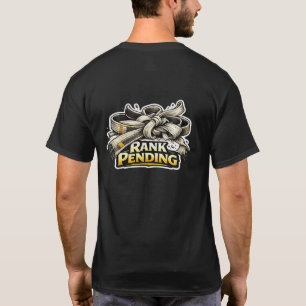 T-shirt Ceintures d'arts martiaux en attente de rang Sense