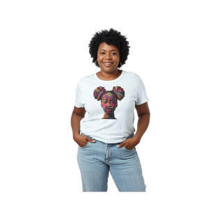 T-shirt célébrant l'art coloré du quilting