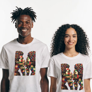 T-shirt célébrant l'art du quilting