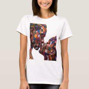 T-shirt célébrant l'art du quilting
