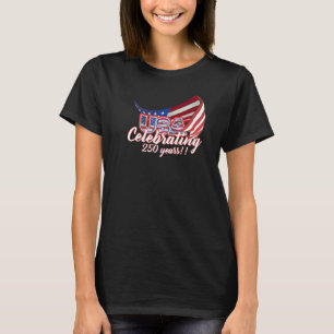 T-shirt célébrant les 250 ans d'indépendance des É