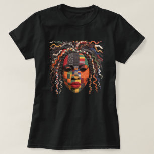 T-shirt célébrant les femmes noires colorées