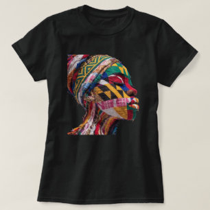 T-shirt célébrant les femmes noires colorées