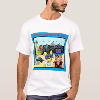 T-shirt Celebrate Australia Day with humour - Mick and Hop