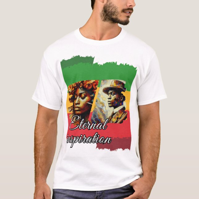 T-shirt Celebrate Black History Month (Devant)