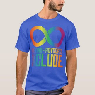 T-shirt Celebrate Neurodiversity Be Kind Advocate Include5