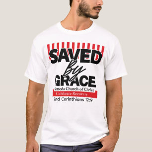 T-Shirt Celebrate Recovery Sauvé par la grâce