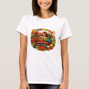T-shirt Célébration culturelle du mois du patrimoine hispa