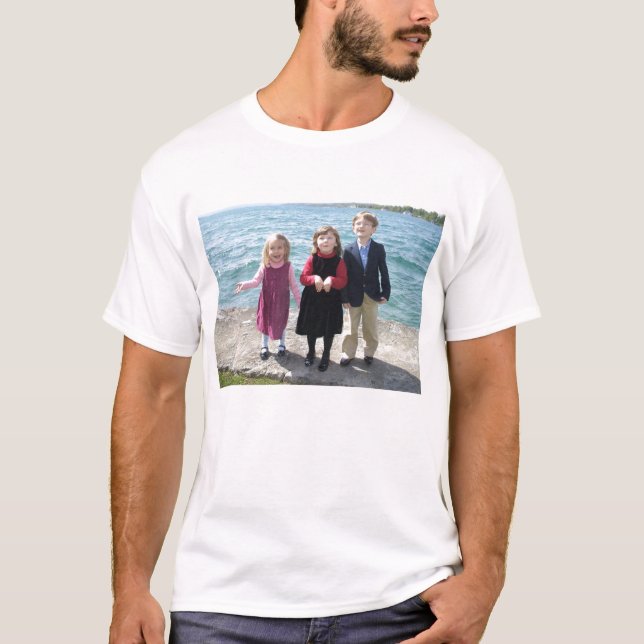 T-shirt Célébration d'adoption de Sager (Devant)