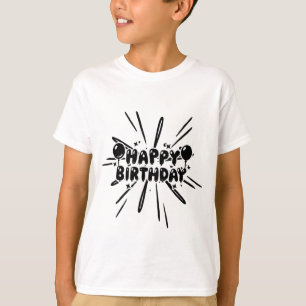 T-shirt Célébration d'anniversaire