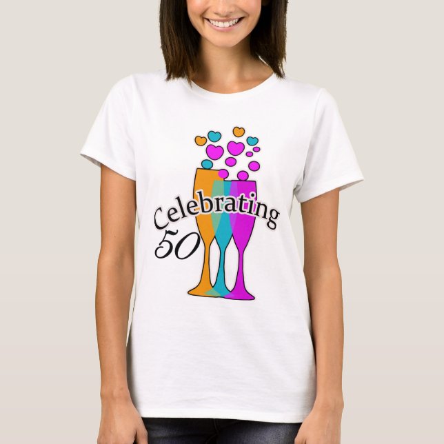 T-shirt Célébration de 50 (Devant)