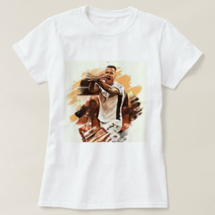 T-shirt Célébration de but de Rey Manaj