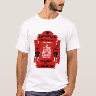 T-shirt Célébration de la citoyenneté canadienne