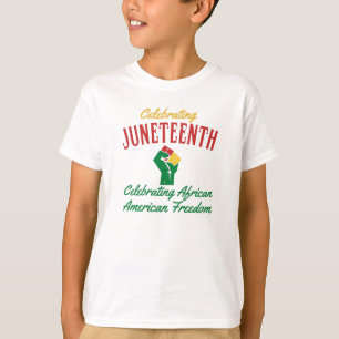 T-shirt Célébration de la liberté afro-américaine Juneteen